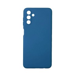 Capa de Silicone com Moldura de Câmera para Samsung Galaxy A13 5G Azul Escuro Capa de Silicone com Moldura de Câmera para Samsung Galaxy A13 5G Azul Escuro